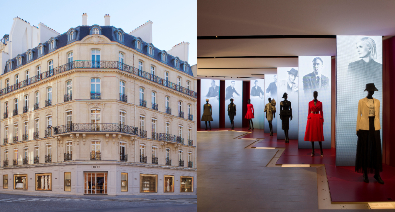 再現繁華時尚幻夢，Dior蒙田30總店重獲新生，非凡藝品的陳設與點