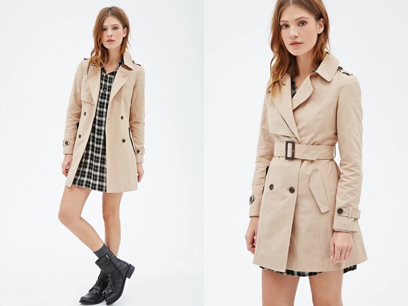 FOREVER21 必備款經典雙排釦風衣外套 RMB¥309
http://bit.ly/1hPUHjY
