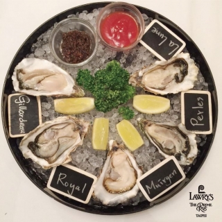 最適合的季節就是現在！LAWRY’S替你把頂級生蠔空運來台！