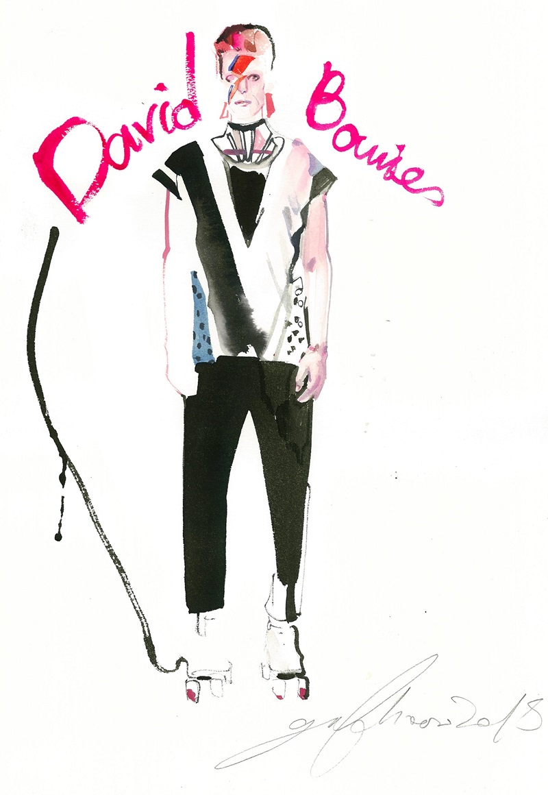 825-925 AXES X ZINE X Gary Tu 重新演繹跨時代的搖滾時尚-英國搖滾音樂家David Bowie X vivacita(2)