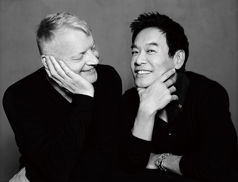 George Yabu（左）Glenn Pushelberg（右）。