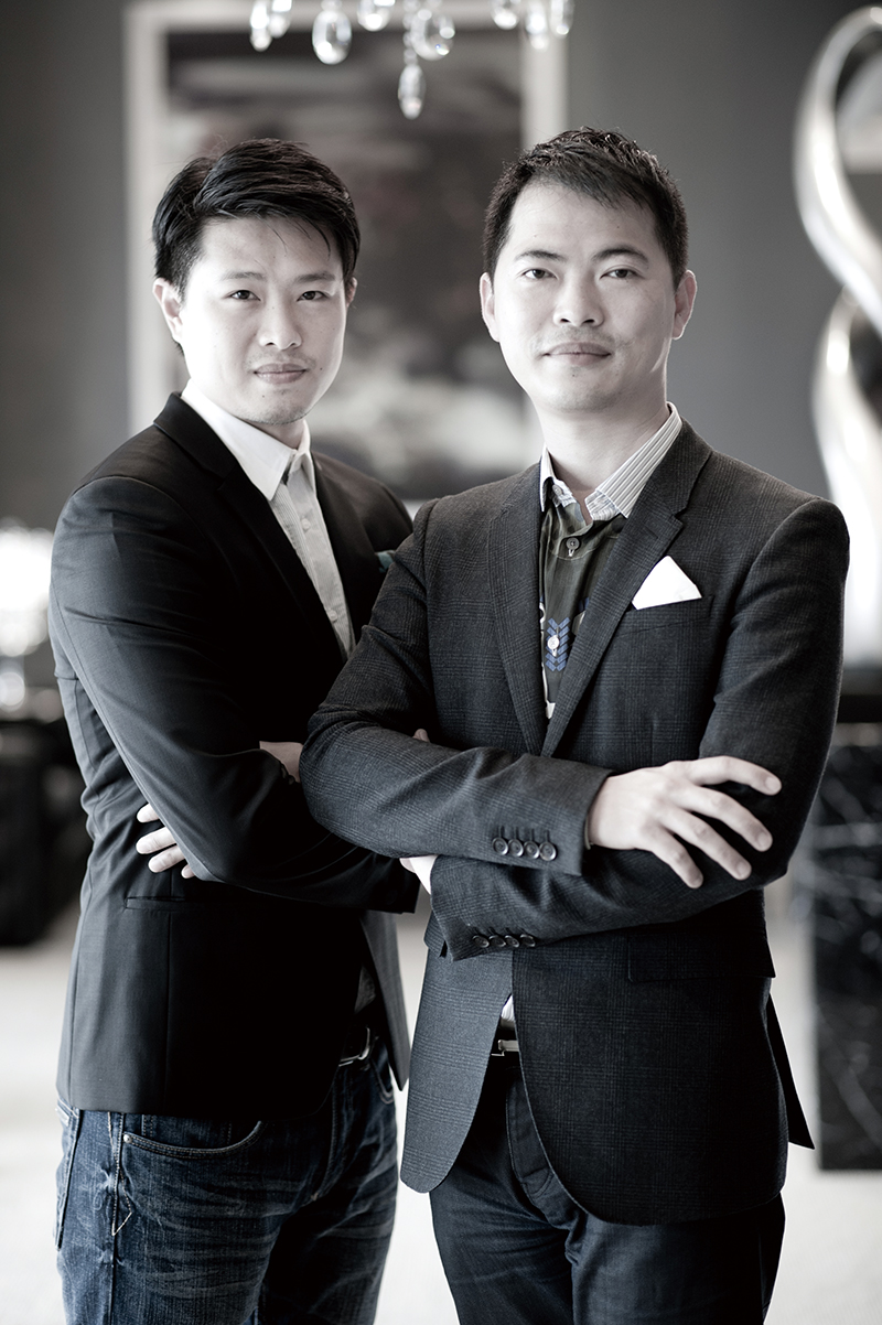 設計師楊煥生與郭士豪。
