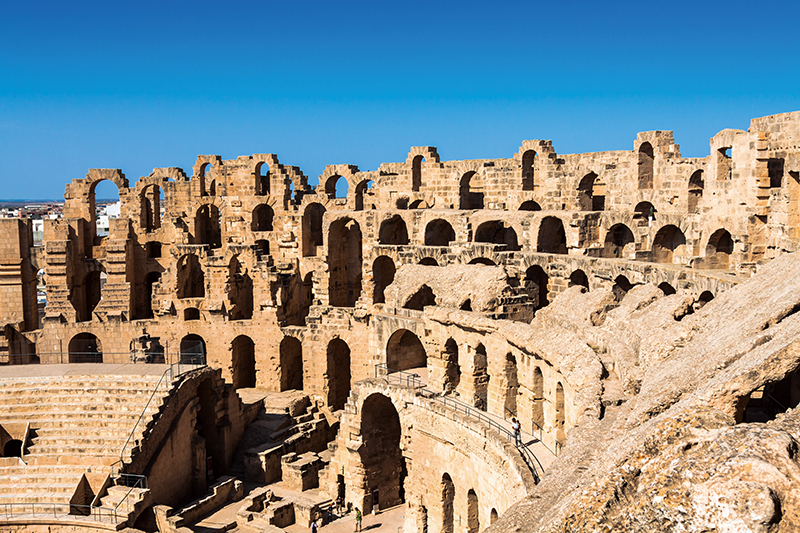 Top.7 突尼斯市Tunis, Tunisia
入選原因：3000年歷史古蹟的渡假勝地。
