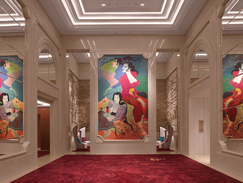 Raffles Jakarta是以「向藝術家致敬」為主軸設計。
