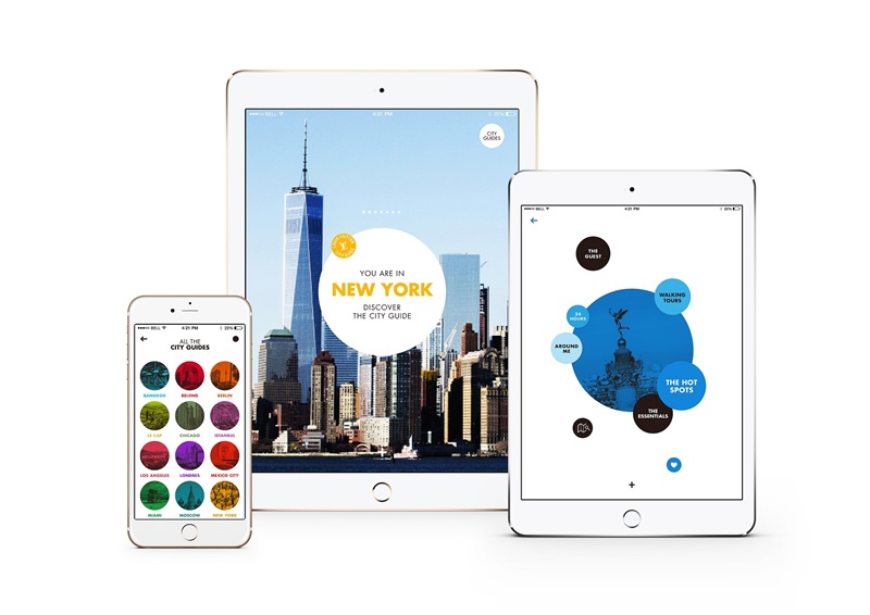 路易威登旅遊指南系列APP。