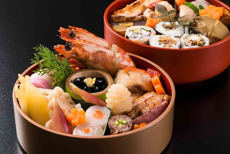 台北遠東國際飯店頂級日料餐廳ibuki by TAKAGI KAZUO御節料理。