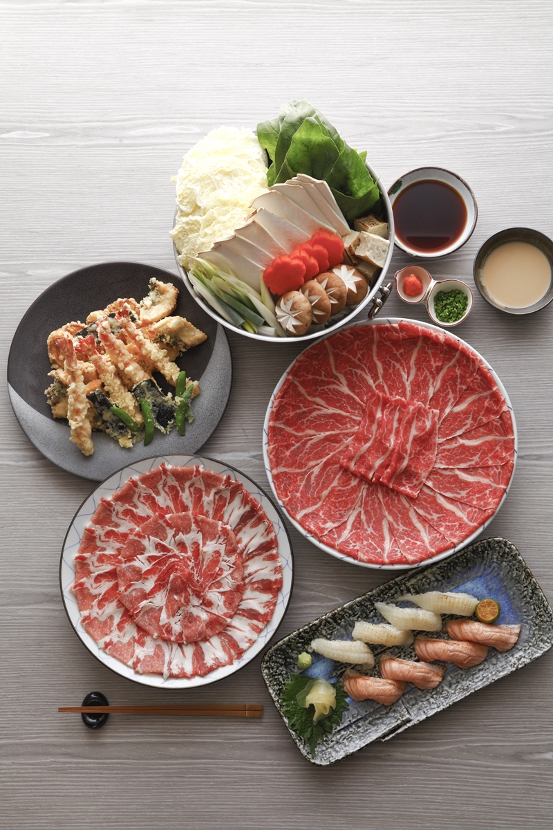 台北喜來登大飯店桃山餐廳日式火鍋外賣年菜(參考圖片)。