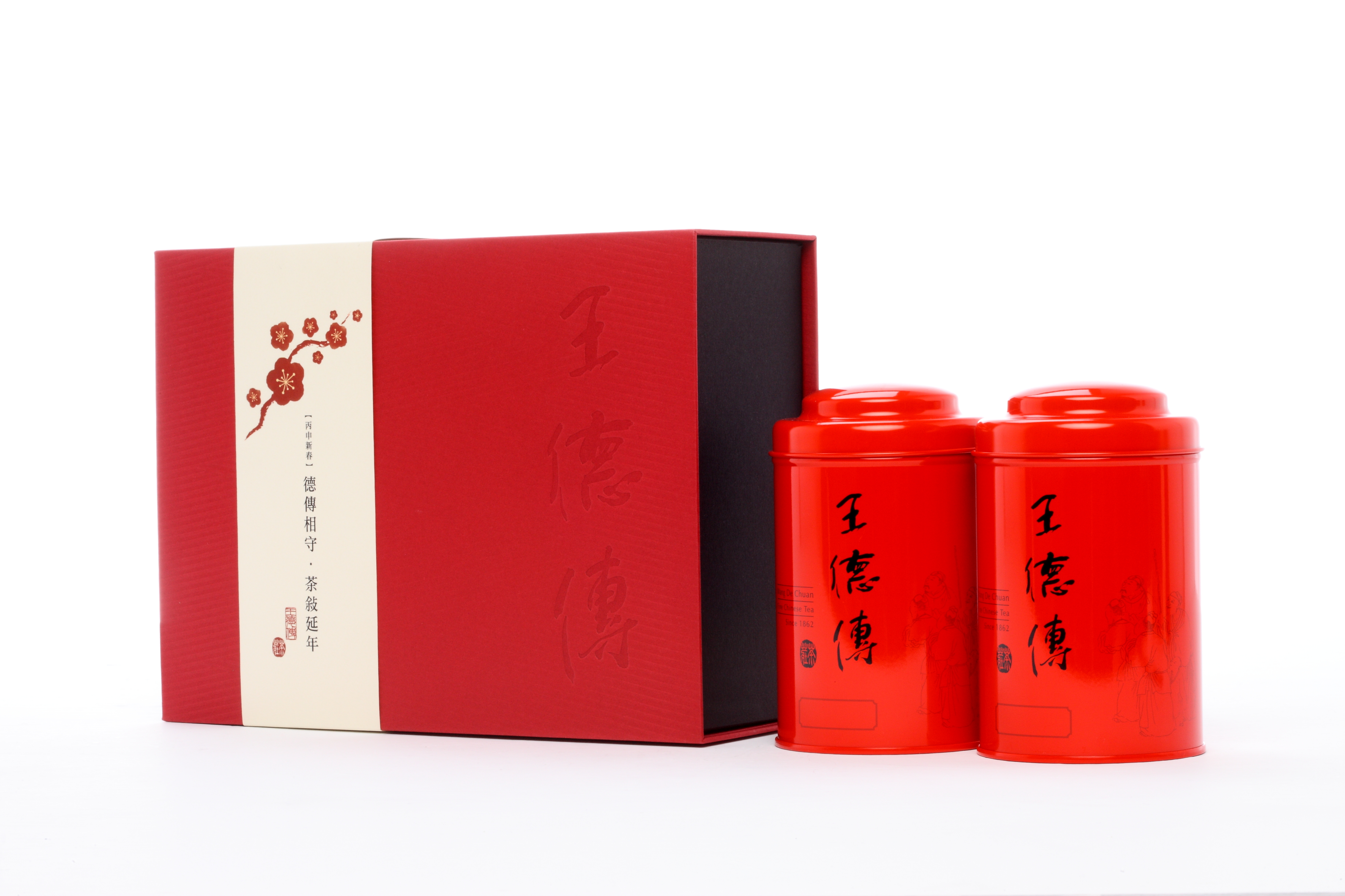 王德傳嚴選阿里山烏龍80g+凍頂烏龍80g竹馨環保禮盒 原價$2,080 特價$1,770