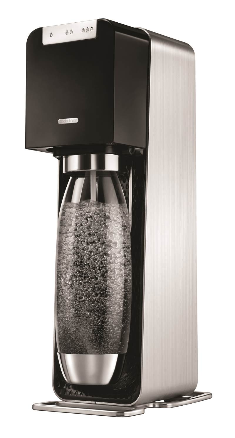 Sodastream Power氣泡水機，在家中就能享用美味氣泡水。（恆隆行）