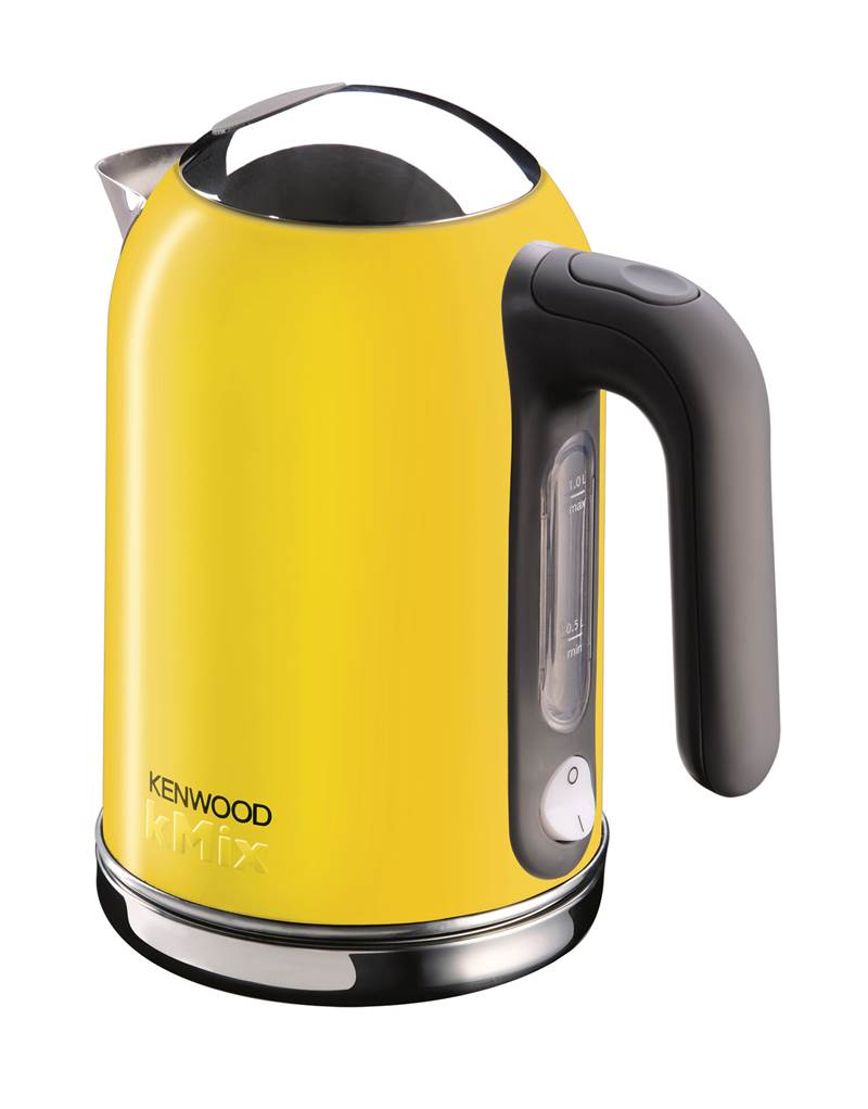 英國 KENWOOD KMIX系列快煮壺，有黃、紅、綠、藍、白、粉紅六色可選。