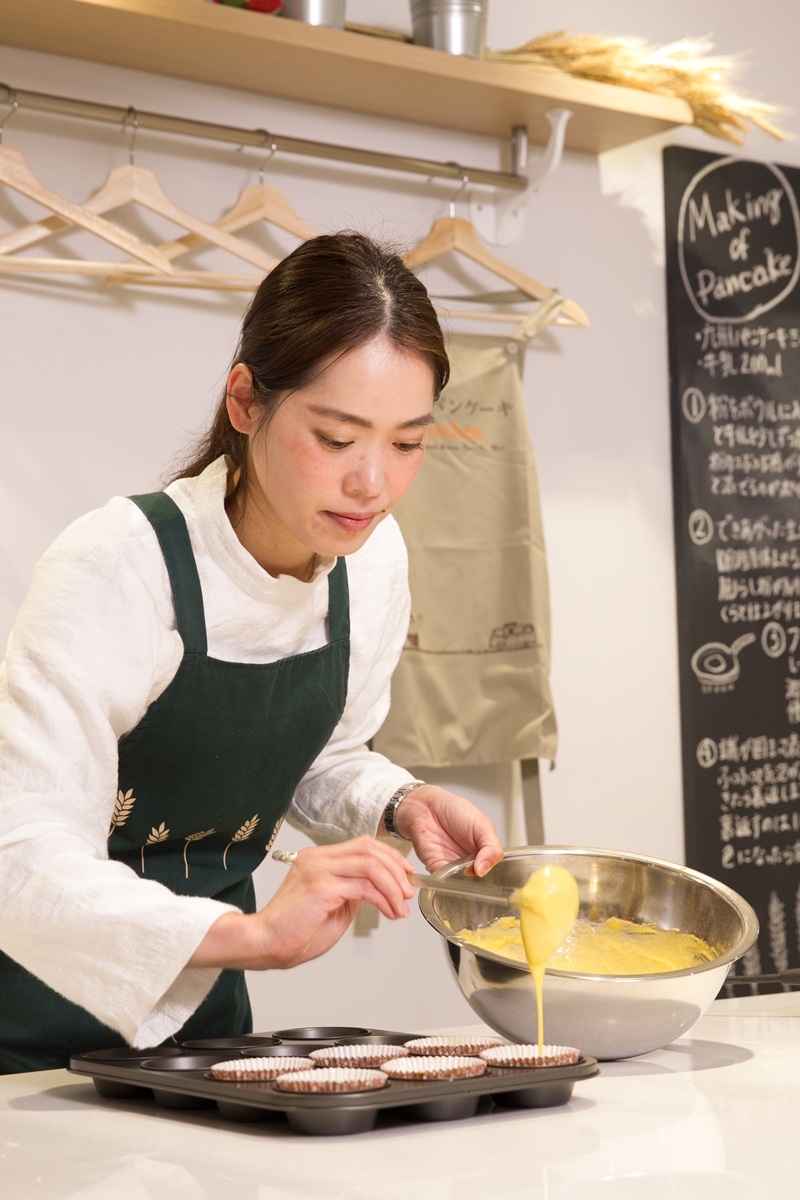 日本九州鬆餅Kitchen料理人長谷川。