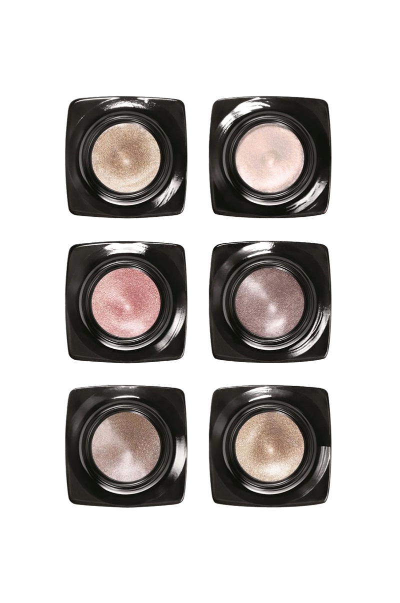 BOBBI BROWN 流雲晶鑽防水眼影線膠／4g／NTD1,050 結合眼線膠防水持久與眼影霜高顯色的特性，可輕鬆創造出含蓄性感或大膽強烈地強眼多變化妝容。