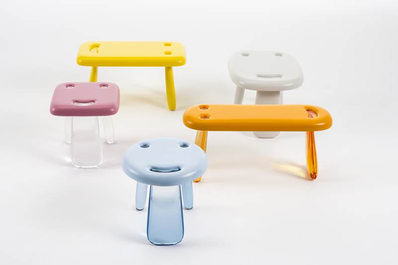 Nendo設計的兒童座椅Smile。(Kartell)