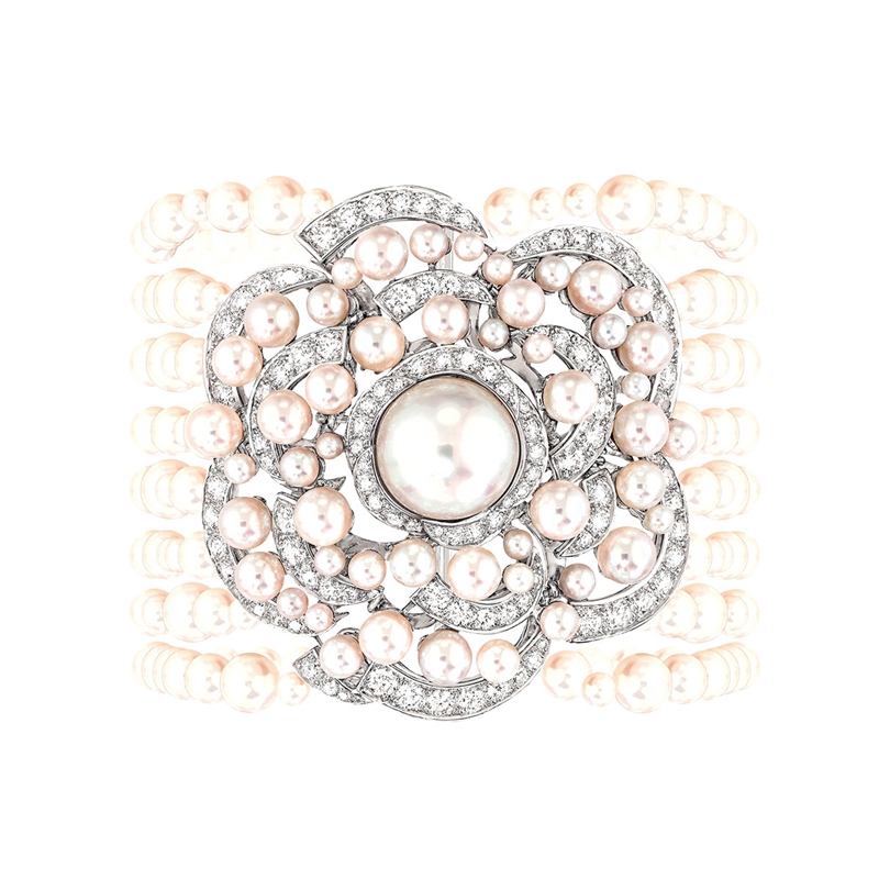 Chanel Rosee de Camelia手鍊／價格店洽。