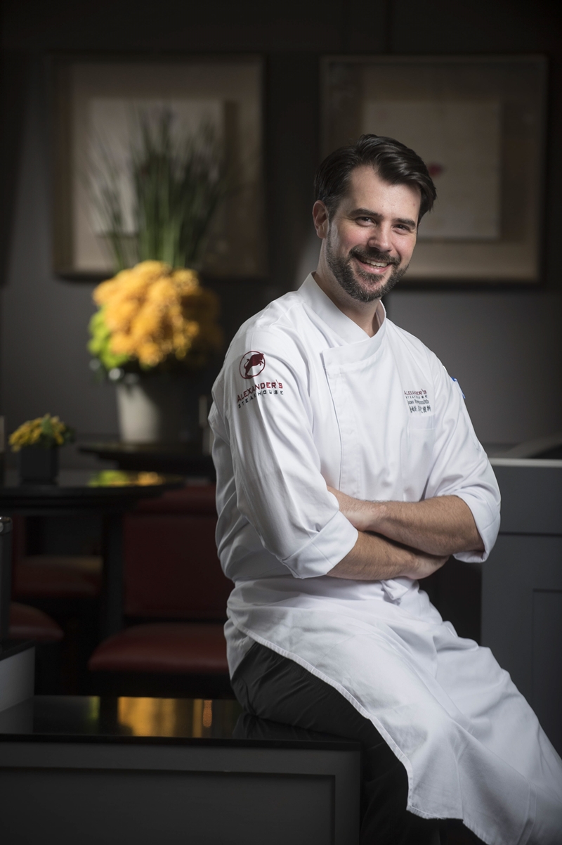 Alexander's Steakhouse Taipei 亞歷山大牛排台北店_行政主廚Executive Chef James Brownsmith。