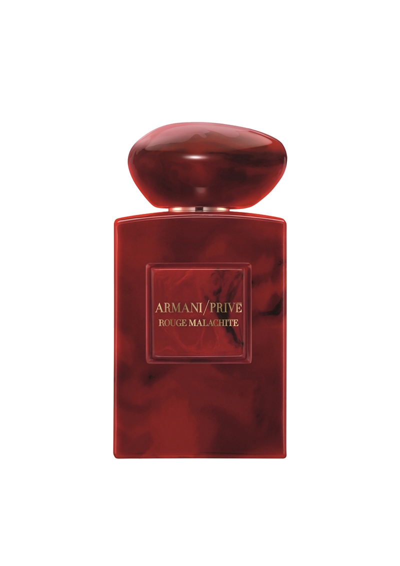 ARMANI高級訂製香水寰遊系列嫣紅孔雀石100ml／NTD8,800。