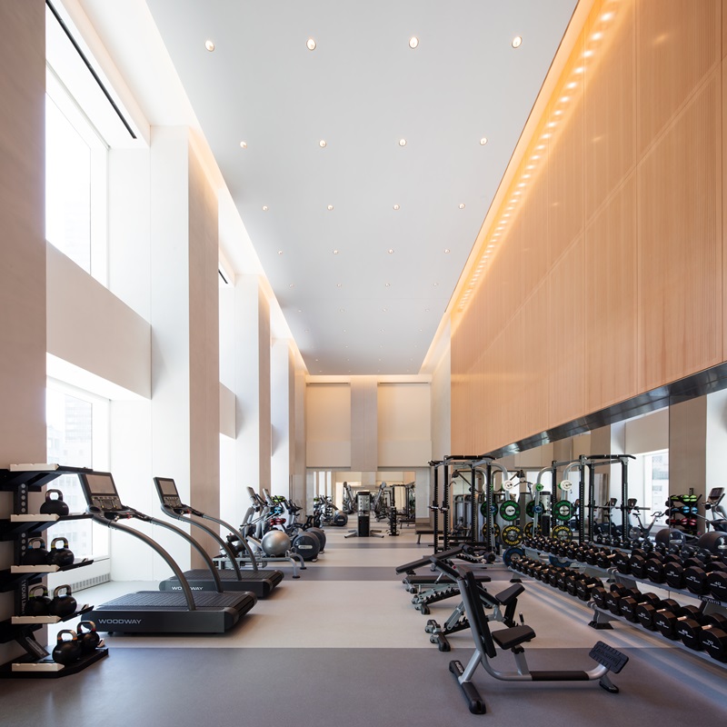 由明星健身教練Jay Wright於14樓打造的專業健身中心。