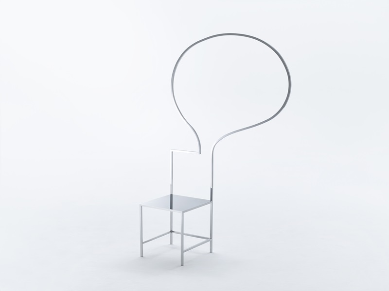 以日本動漫為靈感設計的單椅營造出擬人化的趣味造型。