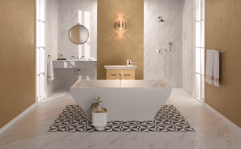 德國Villeroy & Boch推出的Domicil平衡了古典與摩登，兼具多樣化與個性化風貌。