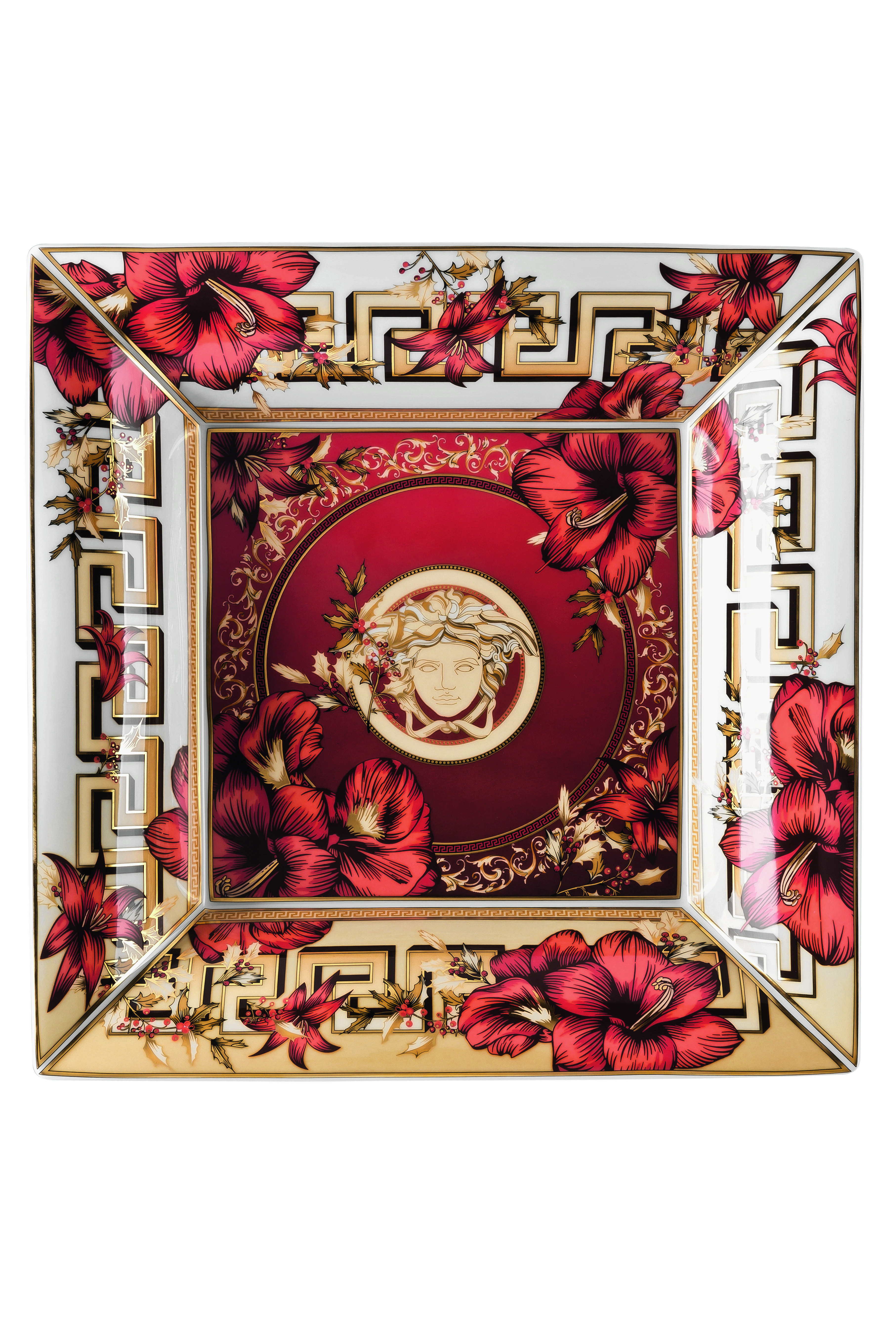 28公分方盤，Rosenthal meets Versace。