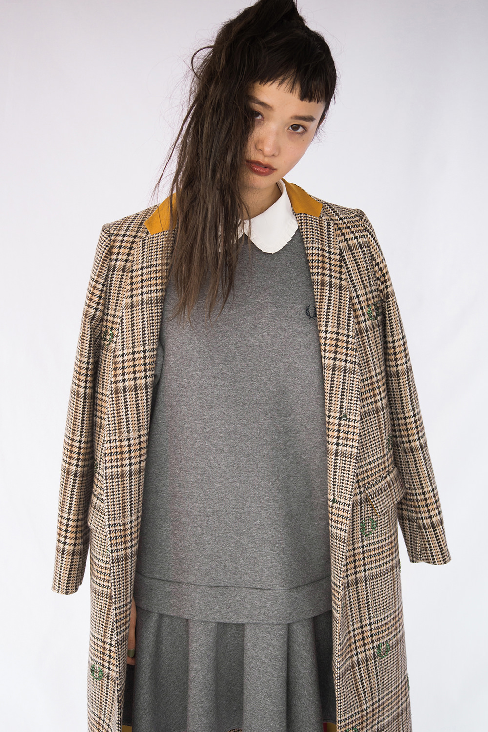Fred Perry X Muveil形象照。