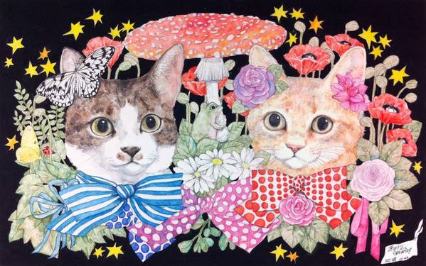 樋口裕子(Higuchi Yuko) 貓咪作品