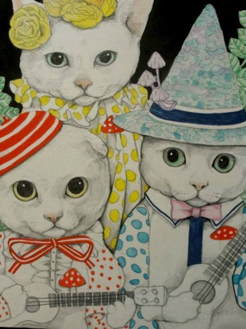 樋口裕子(Higuchi Yuko) 貓咪作品