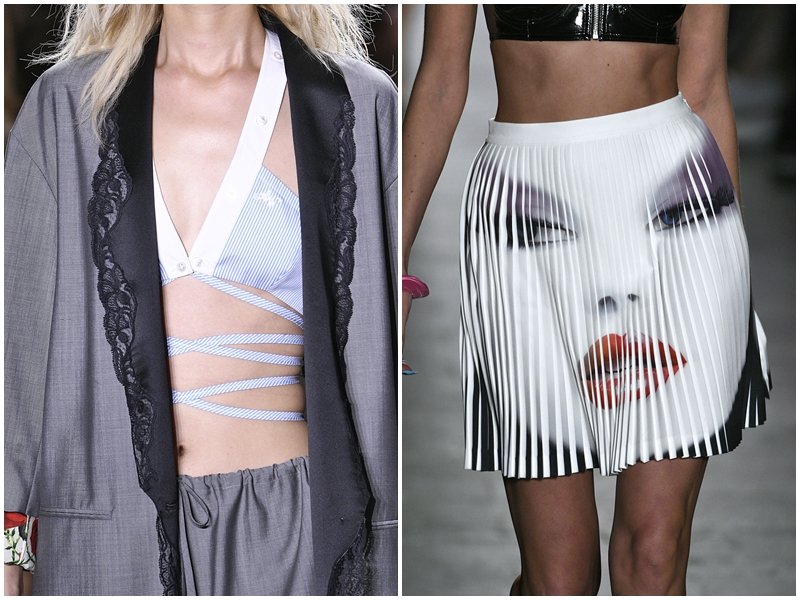 （左）Alexander Wang、（右）Jeremy Scott。