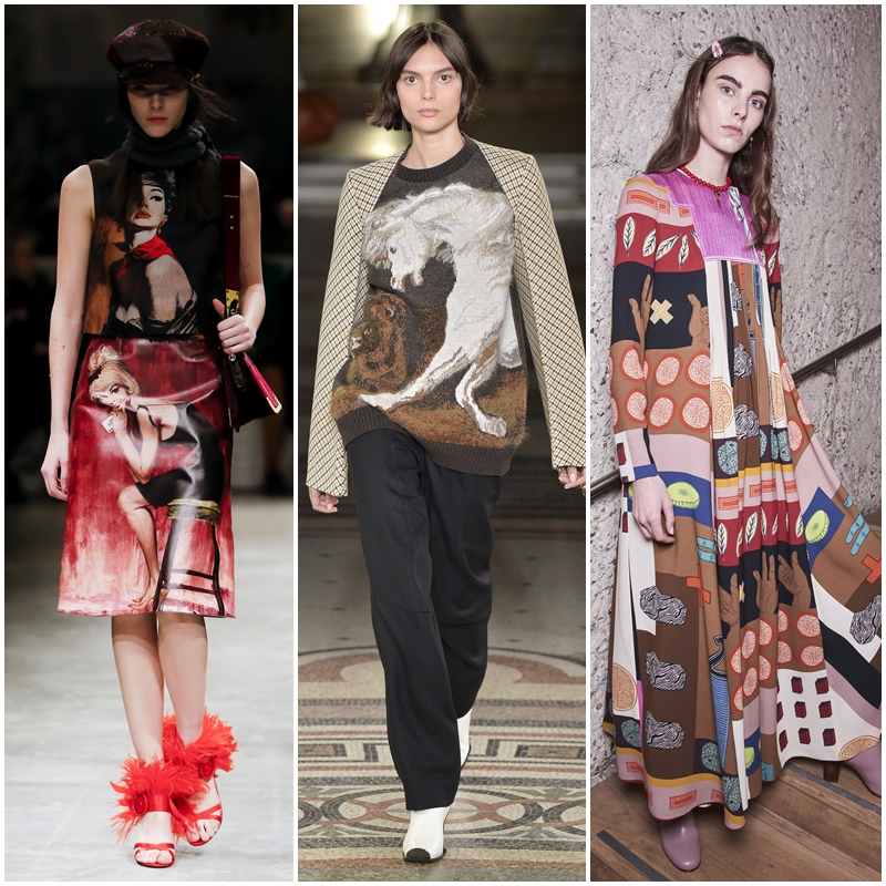 PRADA、Stella McCartney、VALENTINO