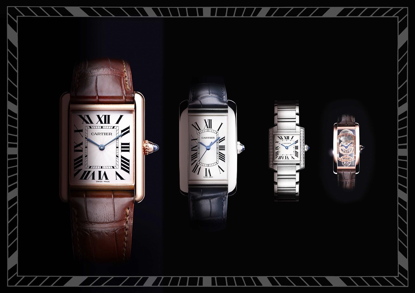 百年經典 TANK腕錶- 腕上 微建築