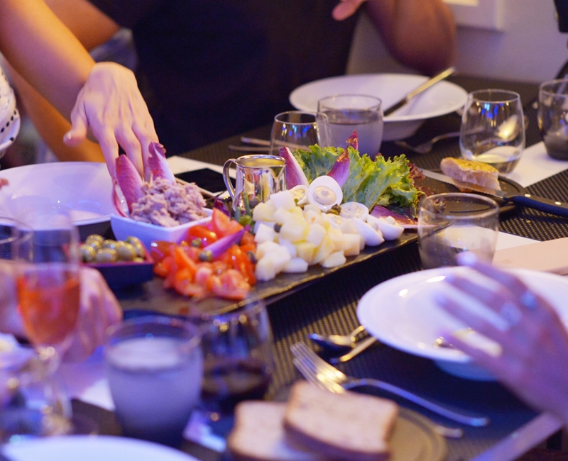 搭乘郵輪少不了餐餐美食饗宴的行程。