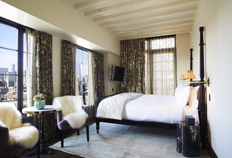 Photo credit is: Annie Schlechter.／The Ludlow Hotel