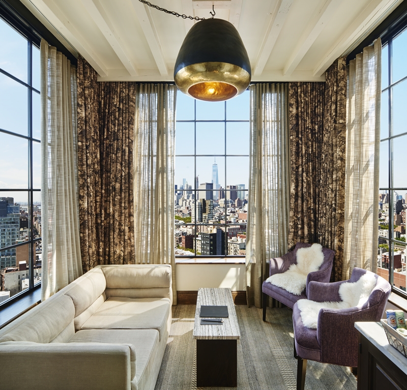 Photo credit is: Annie Schlechter.／The Ludlow Hotel