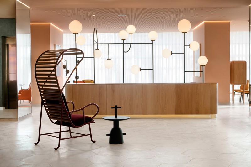 馬德里巴塞羅塔酒店（Barceló Torre de Madrid）裝潢與擺設都是出自Jamie Hayon之手。（Image／hayonstudio.com）