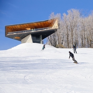 中國最美滑雪度假勝地！雪景中的「森林舞台」