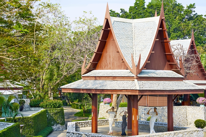 泰國華欣Chiva-Som養生渡假村，環境優美、氣氛寧靜、設備頂級，是遠離塵囂、淨化身心的好所在。