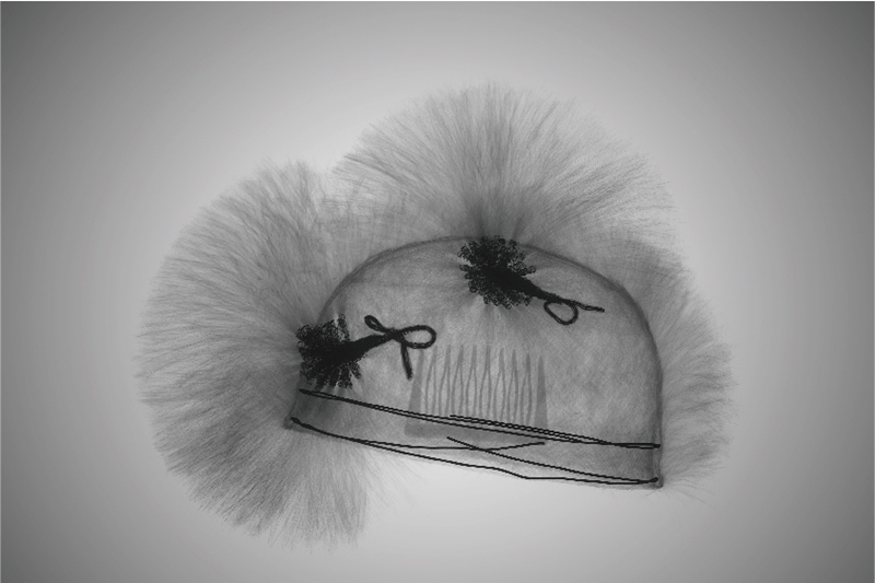 《T60-1974 Ostrich Feather Hat From V&A fashion collection》，2017。
