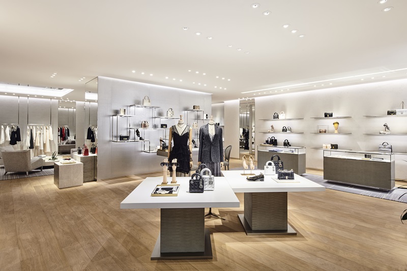 DIOR全新概念精品店 重現巴黎蒙田大道旗艦優雅氣質