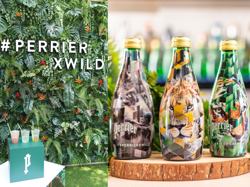 Perrier Wild限量瓶新上市， 3款mocktail讓氣泡礦泉水變得很不一樣