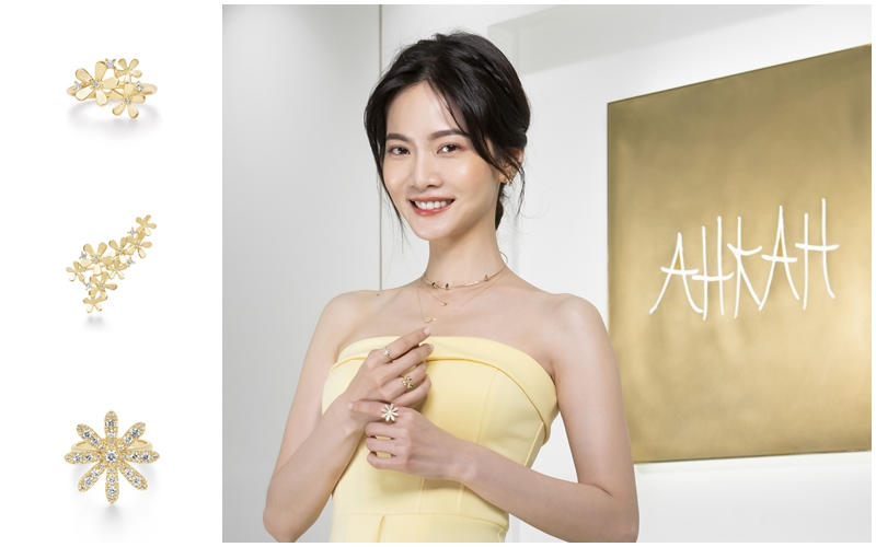 AHKAH台灣開幕 曾之喬演繹春夏系列並傳授招桃花秘技