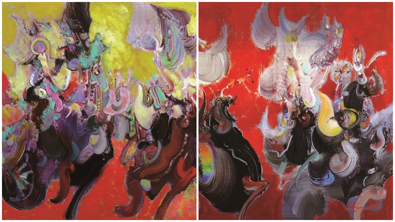 中西融合寫實抽象兼具　旅美畫家吳文瑤油畫展