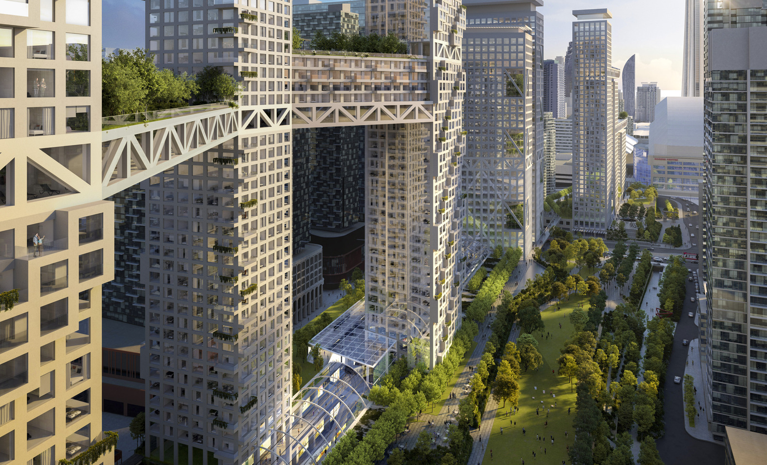 Safdie Architects新計畫曝光，ORCA Toronto打造多倫多城市新面貌