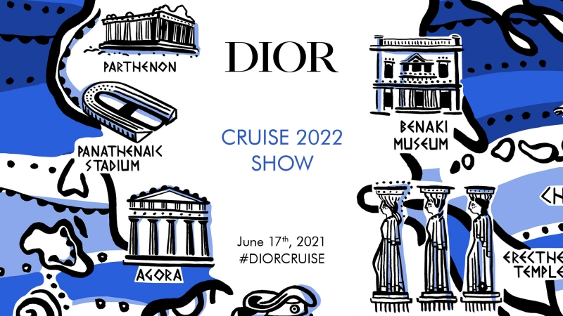 Dior 2022 早春度假系列今晚登場！ 今年場地選在希臘歷史悠久的Panathenaic Stadium