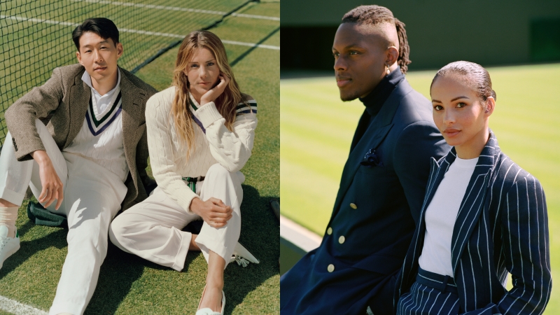 Ralph Lauren再度成為溫布頓網球錦標賽官方指定服飾！邀來全球頂尖運動員演繹形象廣告