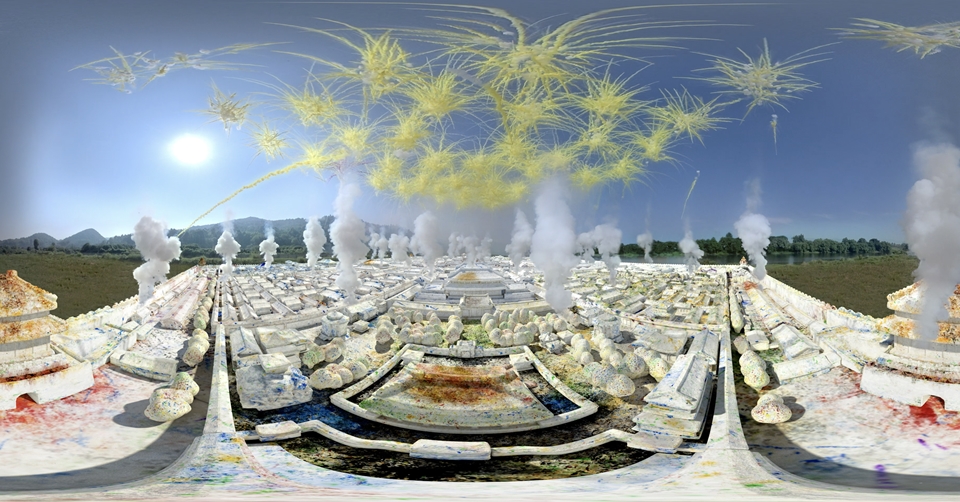 透過VR進入火藥大師蔡國強的《夢遊紫禁城》 7月上海展出