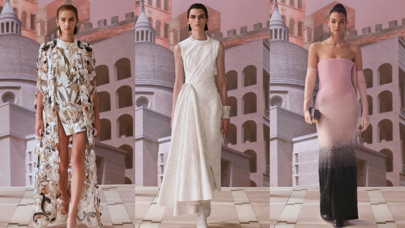 Fendi 2021秋冬高訂，以傳奇意大利導演 Pier Paolo Pasolini 為創作靈感，將羅馬文化融入在華服之中