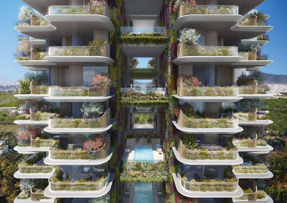 【#Architecture】打破希臘摩天大樓紀錄！Marina將成為該國最高的綠色建築