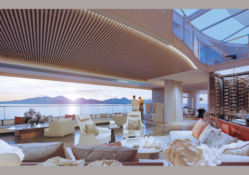 這才是海上豪宅 設計師Jean-Michel Gathy滿足搭著皇宮航行的慾望