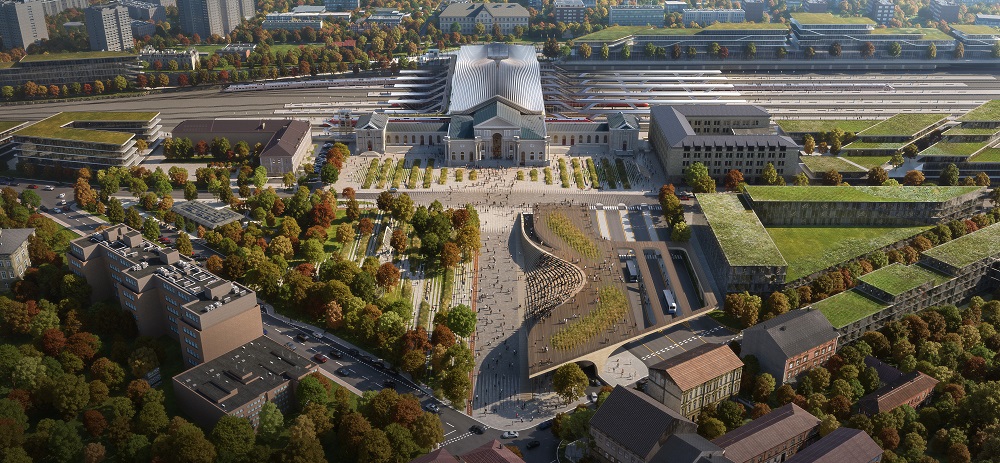 【#Architecture】波羅的海鐵路支點與綠色車站 札哈哈蒂事務所為偉大跨國工程再度出手