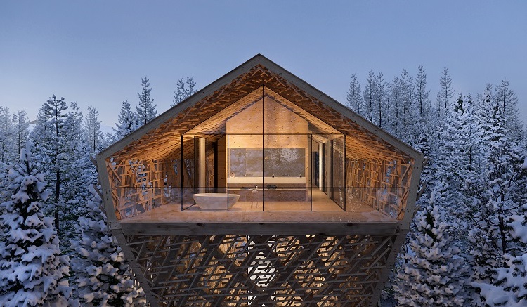 【#Travel】挑戰窮奢極侈的滑雪木屋  Vertical Chalets Kitzbühel實現奧地利建築六感